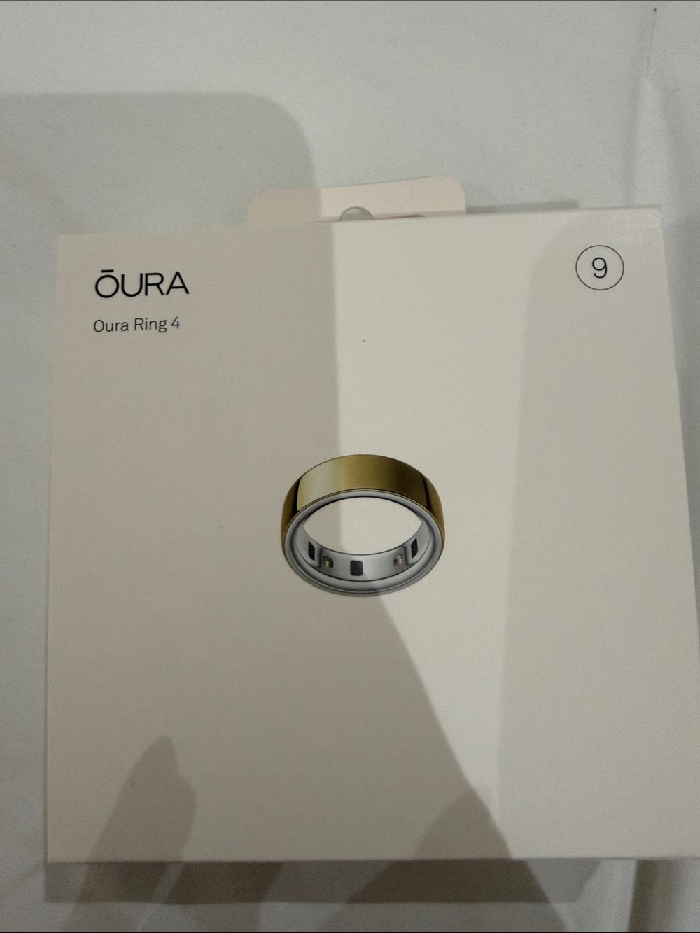 Oura ring yellow gold